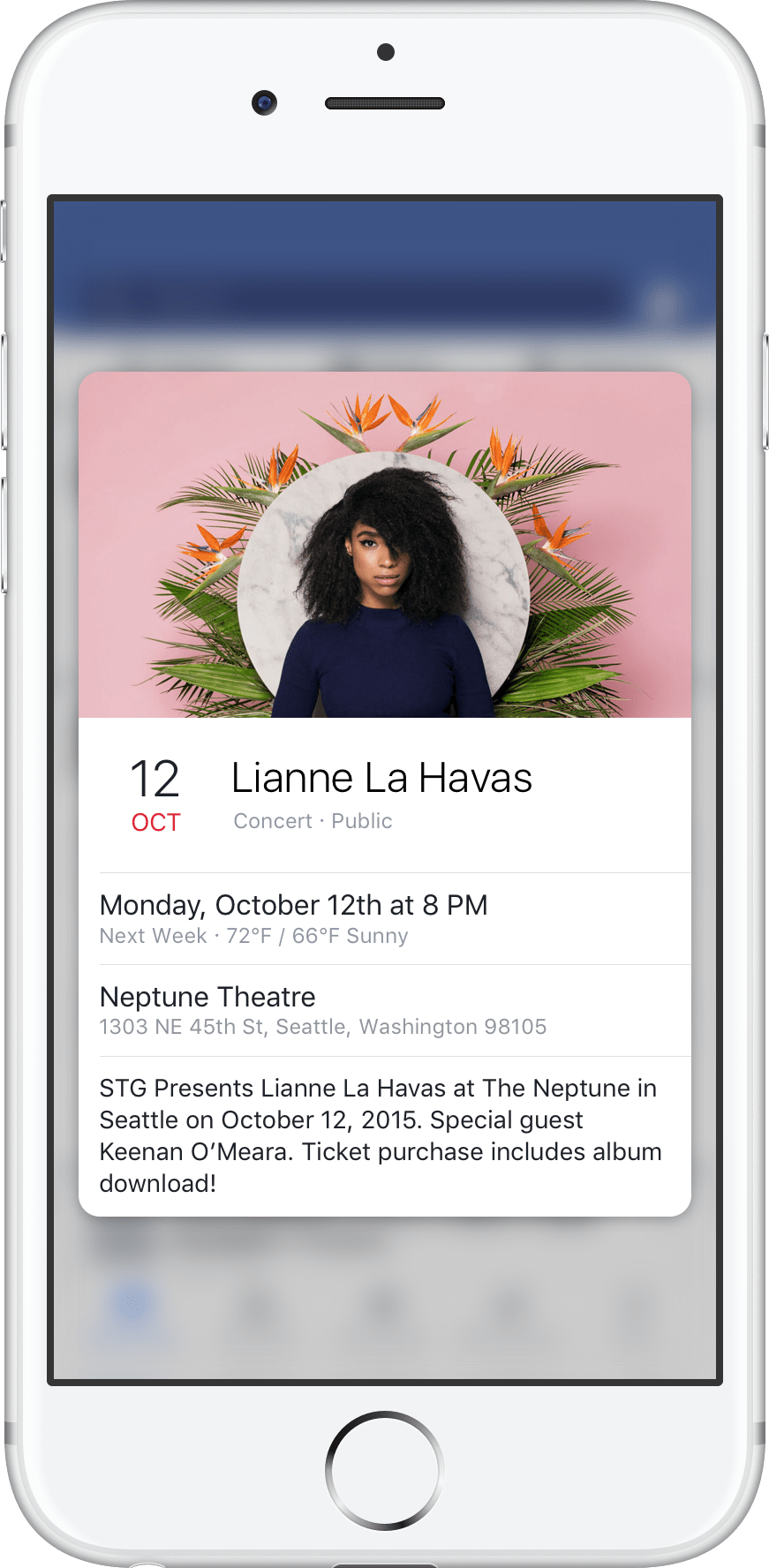 Facebook 3D Touch (Event)