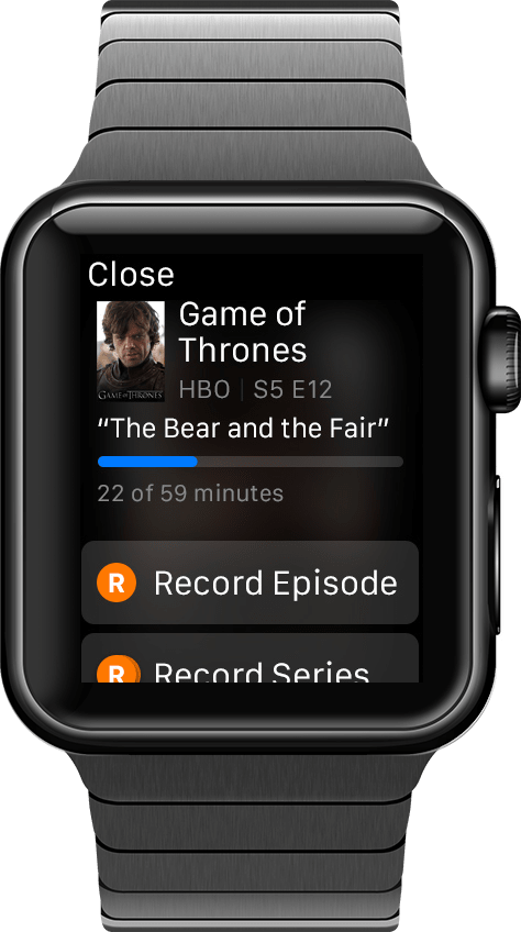DIRECTV Apple Watch (Details)