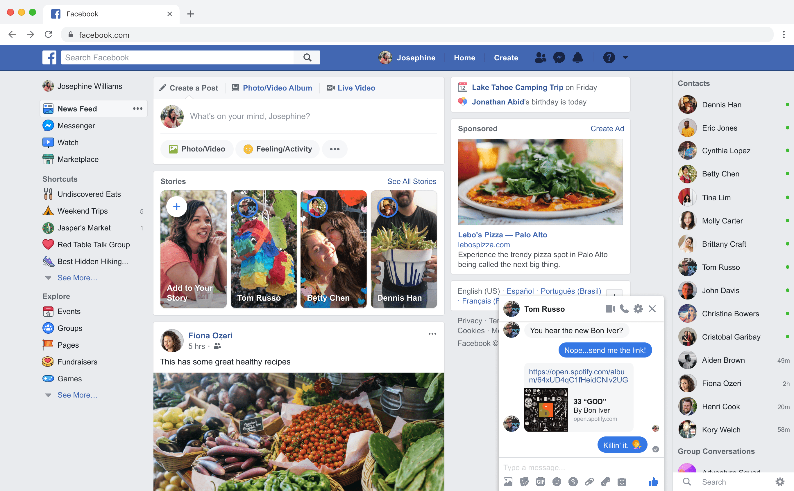 Facebook.com (Homepage)